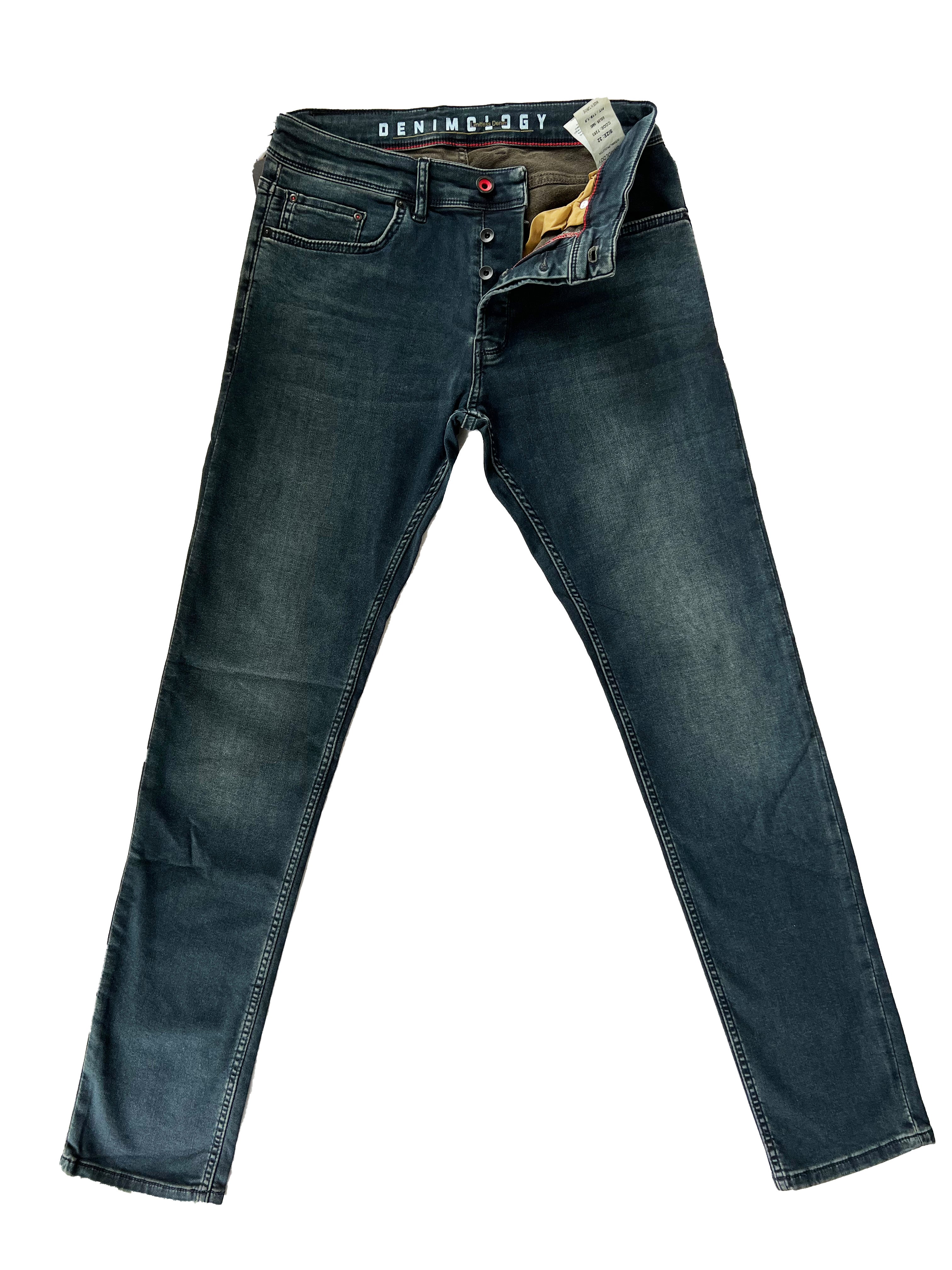 Men's Slim Fit Comfortable Jeans, Trousers- Wick