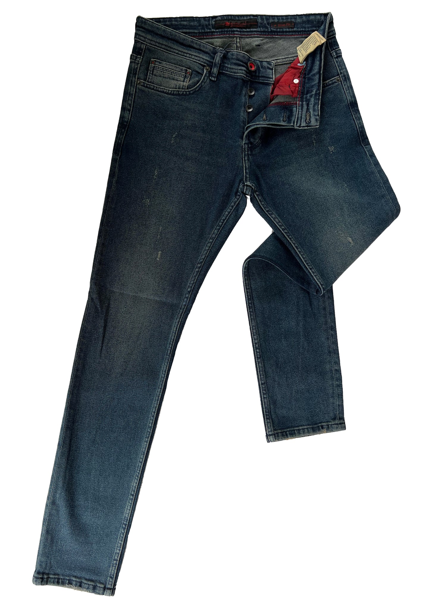 Men's Slim Fit Comfortable Jeans, Trousers- Boston