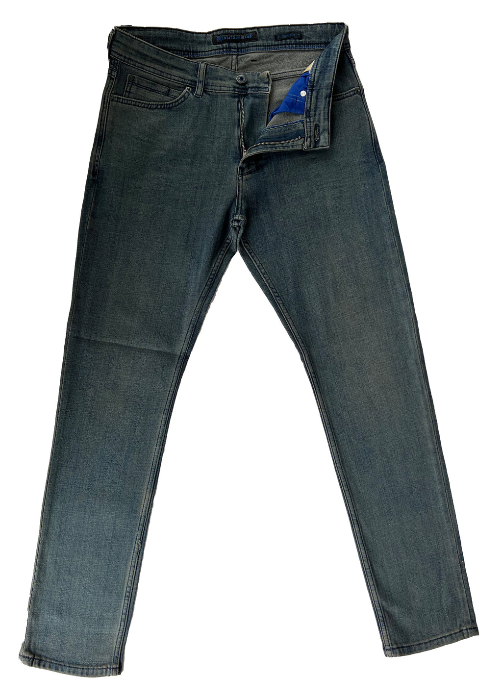 Men's Slim Fit Comfortable Jeans, Trousers- Elgin