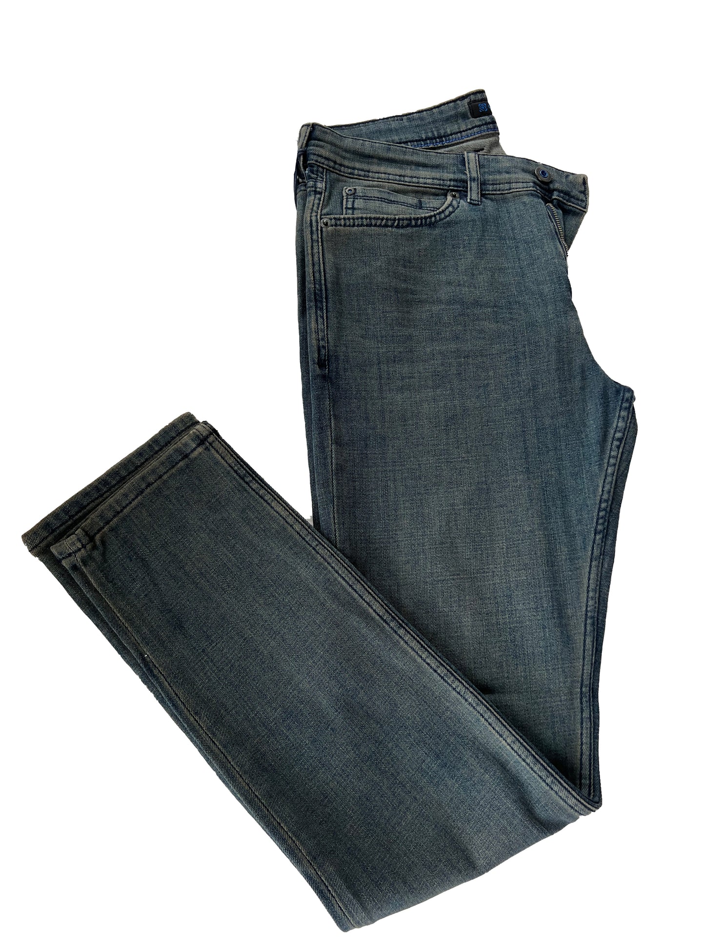 Men's Slim Fit Comfortable Jeans, Trousers- Elgin