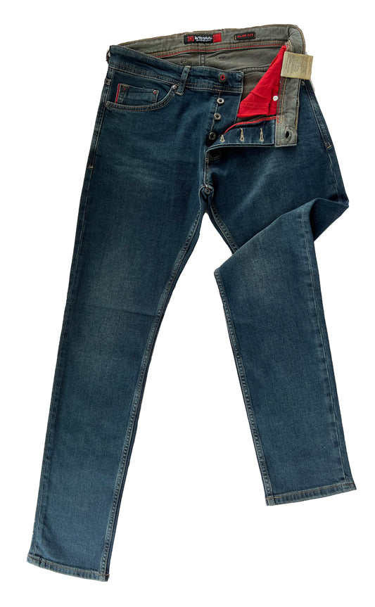 Jean, Pantalon Confortable Coupe Slim Homme - Hull 