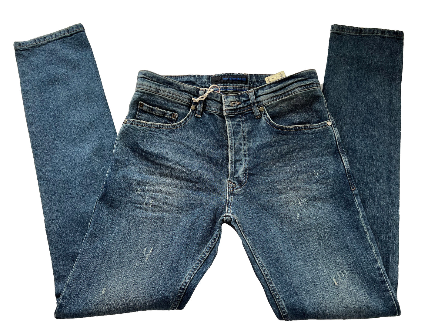 Jeans, pantalons confortables coupe ajustée pour hommes - Keith 