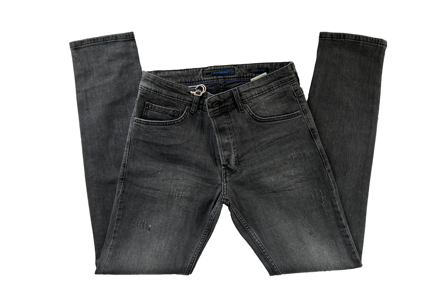 Men's Slim Fit Comfortable Jeans, Trousers- Holt