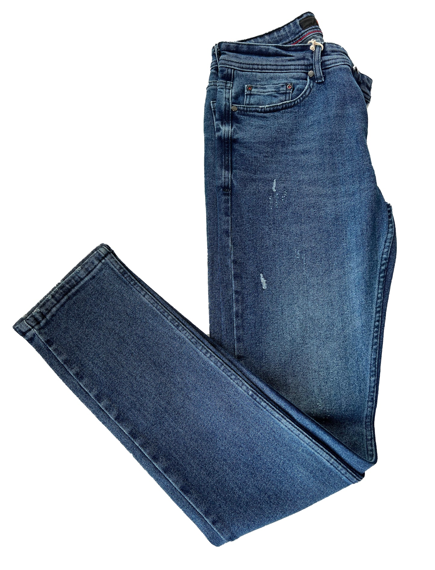 Men's Slim Fit Comfortable Jeans, Trousers- Alton