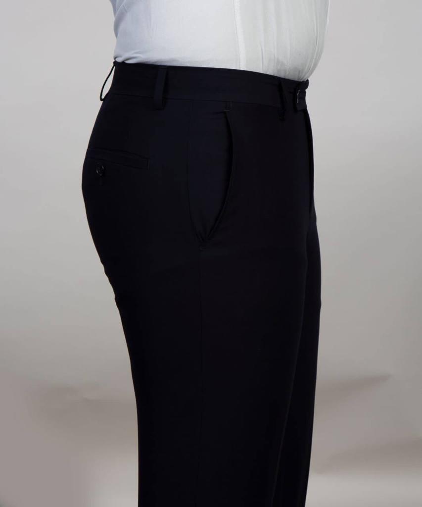 Double Breasted Navy Suit Peak Lapel 2pc
