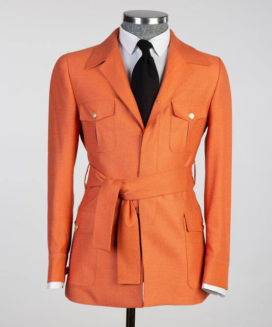 orange-safari-suit-for men-from Turkey