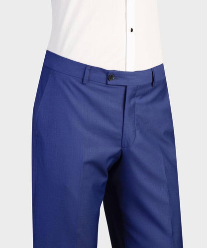 Men's 2 Piece Suit, Blue, Belted Design, Costume