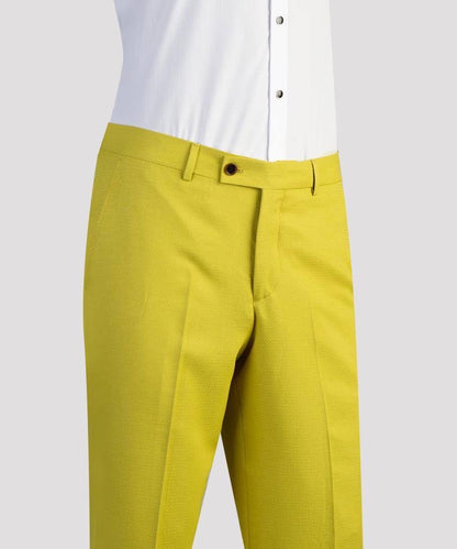 Men's 2 Piece Suit, Green, Belted Design, Costume