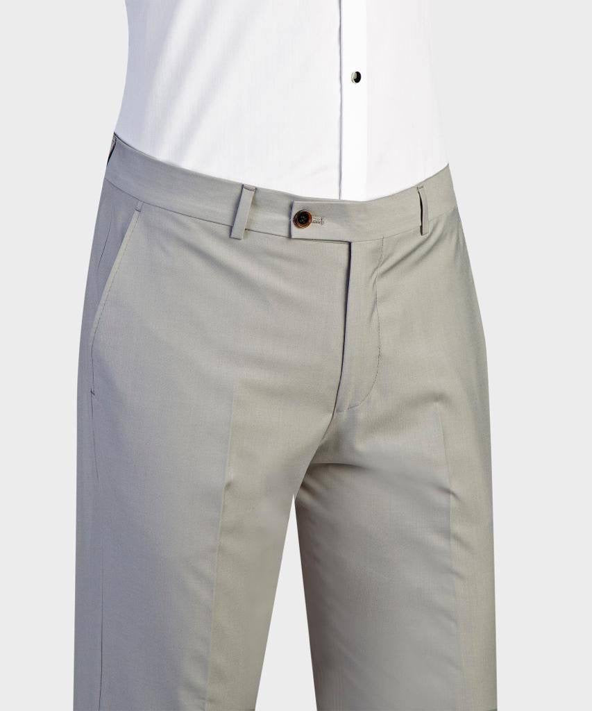 Herren Zweiteiler, Grau, Gürteldesign, Kostüm