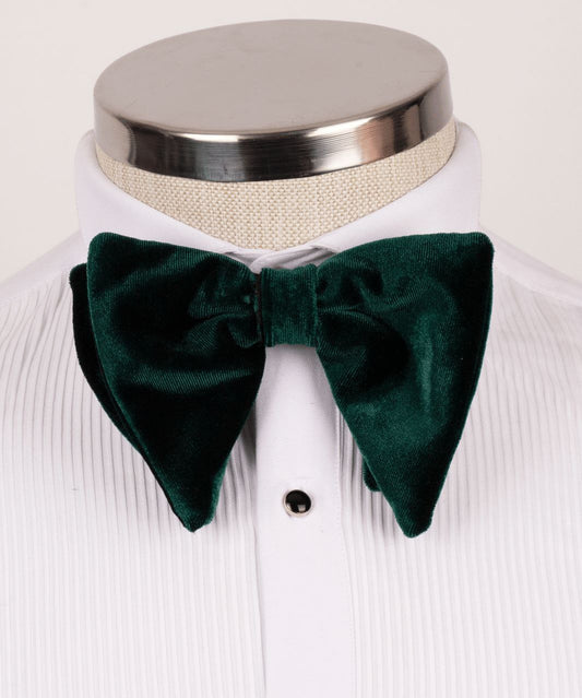 Noeud papillon, velours, vert, grande plaine, idéal pour mariage ou célébration, costumes / smokings